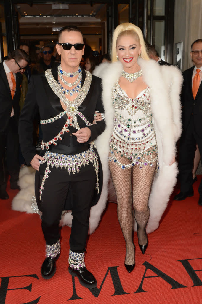 Jeremy Scott and Gwen Steffani