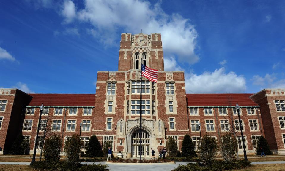 Ayres Hall at the University of Tennessee in Knoxville.