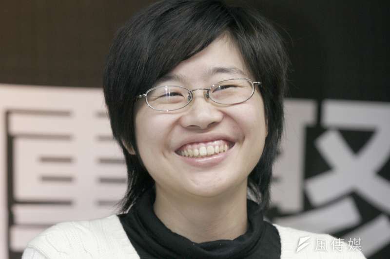 20080130-「卡神」楊蕙如（見圖）2008年時曾出席民進黨謝長廷競選總統相關活動。（新新聞林旻萱攝）