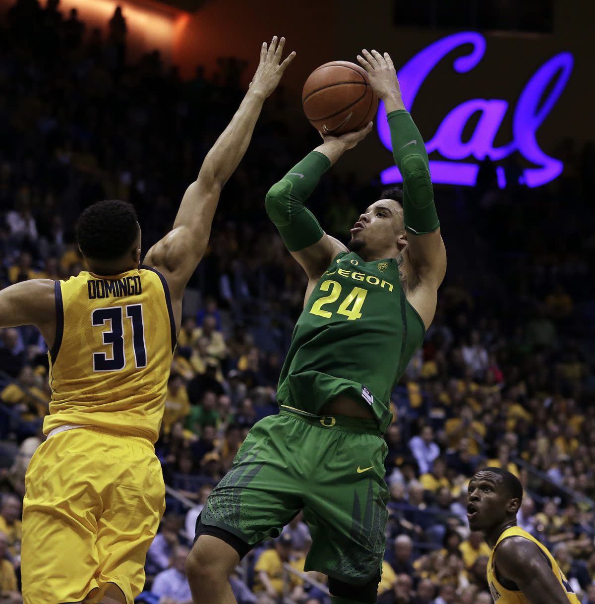 Dillon Brooks beat Cal just two months after doing the same to UCLA (AP)