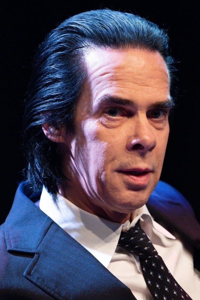 Closeup of Nick Cave