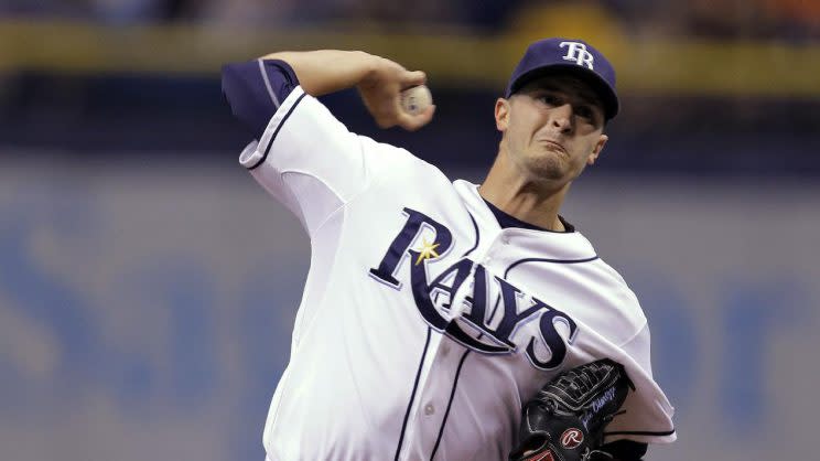 Jake Odorizzi is the type of proven middle-of-the-rotation option the Blue Jays should be pursuing. (Getty Images)