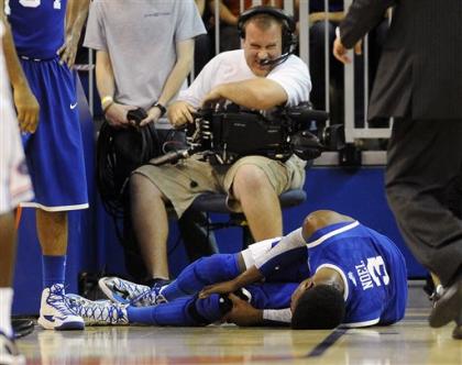 What's going on with Nerlens Noel's injury and timeline with