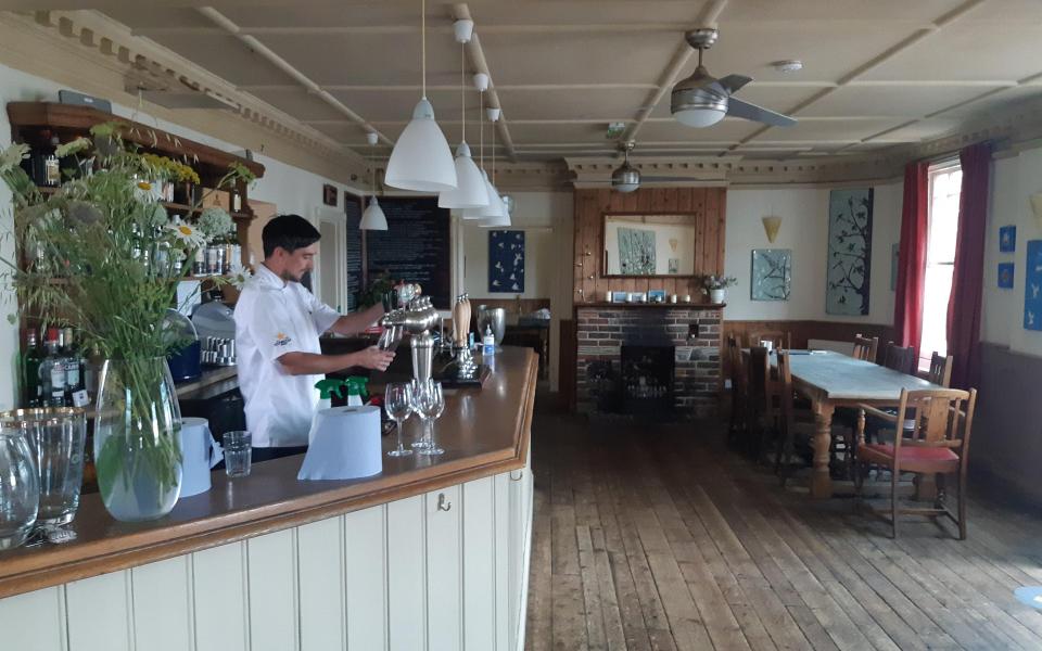 The dining room at The Sportsman - Stephen Harris