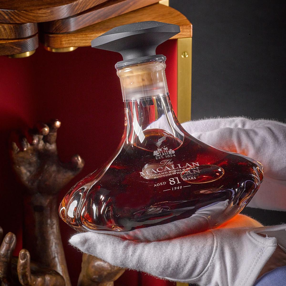 The World's Oldest Whisky Sold at Auction for $340,000