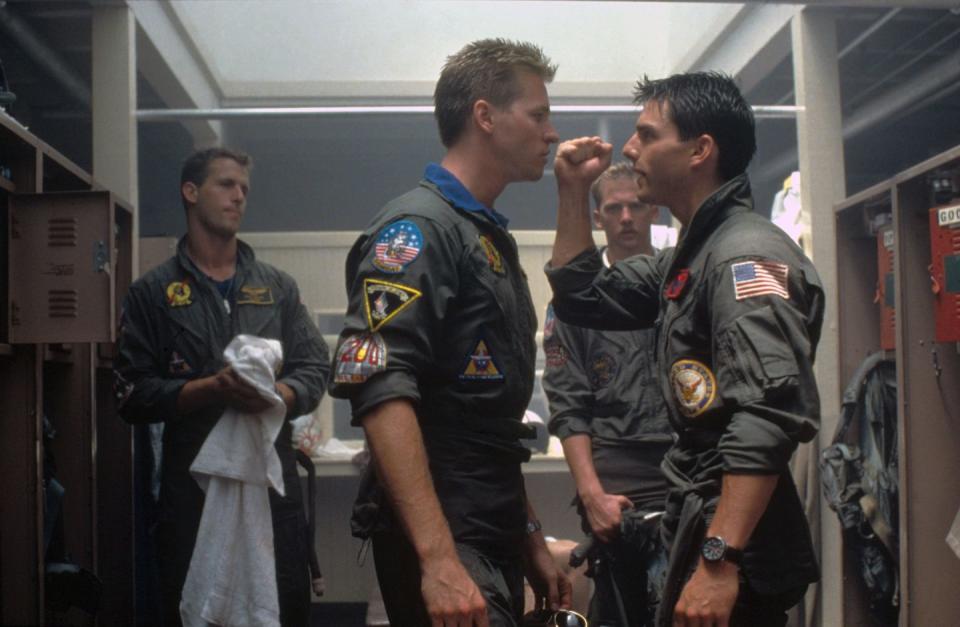 val kilmer tom cruise top gun