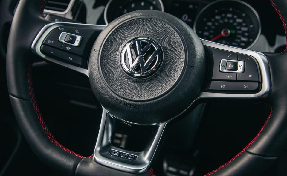 <p>2019 Volkswagen Golf GTI Rabbit Edition automatic</p>