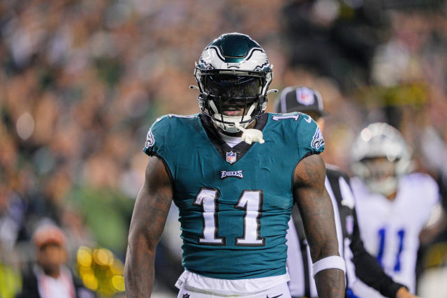 AJ Brown WR Philadelphia Eagles, Every target and catch, 2022