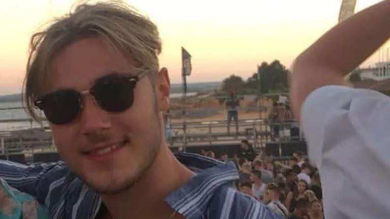 A British tourist has died in Greece after hitting his head on helicopter blades while taking a selfie