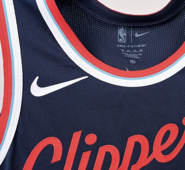 The Los Angeles Clippers unveiled new jerseys Monday in a news release. Photo courtesy of the Los Angeles Clippers