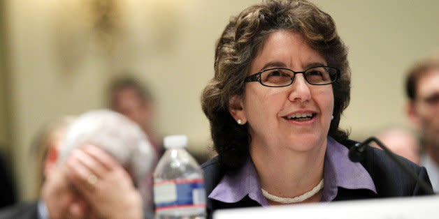 WASHINGTON, DC - NOVEMBER 03:  Federal Election Commission (FEC) Commissioner Ellen Weintraub testifies during a hearing before the Elections Subcommittee of House Committee on House Administration November 3, 2011 on Capitol Hill in Washington, DC. The hearing was to focus on the polities, processes and procedures of the commission.  (Photo by Alex Wong/Getty Images) (Photo: )