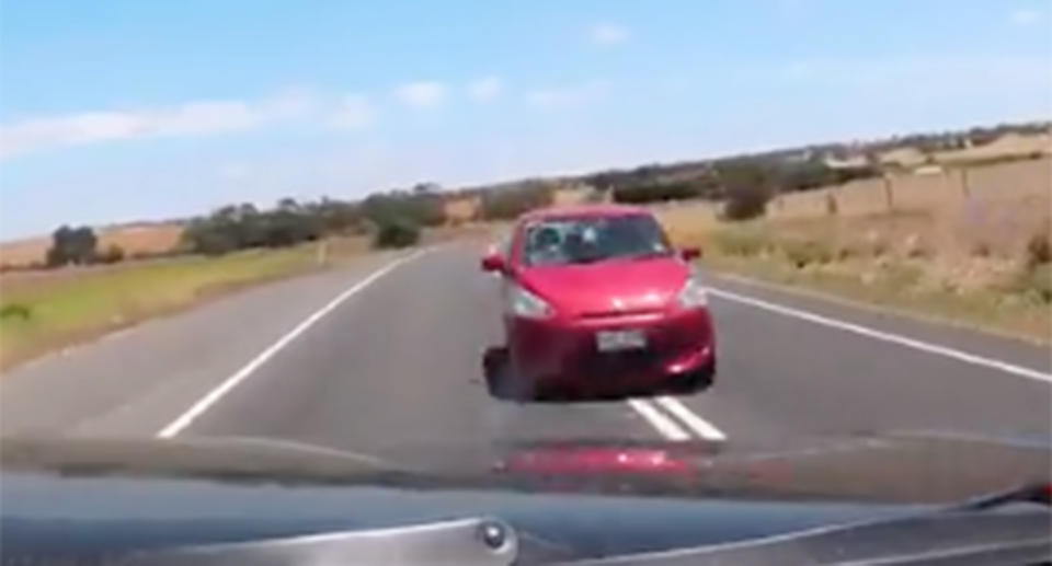 Dashcam shows driver concentration lapse killed South Australian grandfather Ross Anderson.