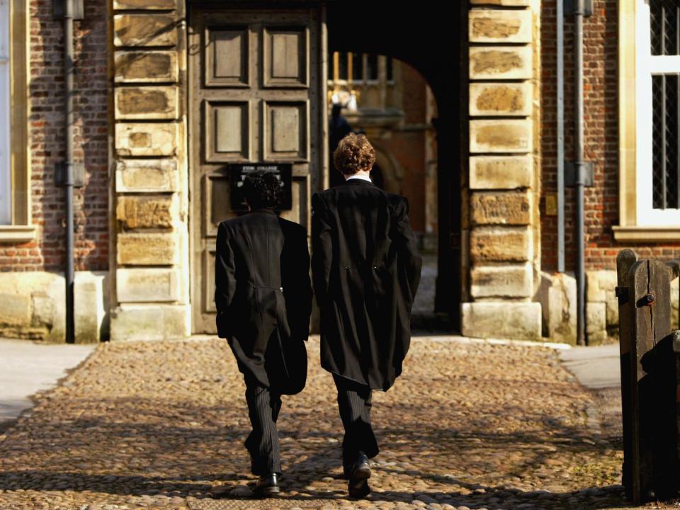 Britain is an “increasingly divided” society where the country’s most influential people are five times more likely to have gone to a fee-paying school than the general population, research suggests. Social mobility across the UK is “low and not improving”, a report warns, as figures show a rise in the proportion of privately educated cabinet ministers and members of the Lords since 2014. The study, from the Sutton Trust and the Social Mobility Commission, reveals that 7 per cent of Brits attended private school, compared with 39 per cent of those in positions of power. The cabinet, at the time of analysis in spring 2019, was composed of nearly two in five (39 per cent) independently educated members – up from 36 per cent five years ago.Meanwhile, 9 per cent of shadow cabinet members were educated at a private school – a fall from 2014 when 22 per cent of Ed Miliband’s shadow cabinet were privately educated. The Elitist Britain report, released as Old Etonian Boris Johnson and former Charterhouse head boy Jeremy Hunt vie to be the next prime minister, looked at the backgrounds of 5,000 individuals.It found a number of public bodies are still dominated by private school alumni – including senior judges (65 per cent), civil service permanent secretaries (59 per cent – a rise of 4 percentage points) and the Lords (57 per cent – a rise of 8 percentage points).There has been “isolated pockets of positive change” over the past five years with a slight decline of private school over-representation, but “persistent inequality” remains, it says. It adds that power rests with a “narrow section of the population” – the 7 per cent who attend private schools in Britain and the 1 per cent who graduate from Oxford and Cambridge.Nine professions saw the number of privately educated employees rise since 2014. And across all the categories, those who were privately educated were only underrepresented among footballers.Sir Peter Lampl, founder and executive chairman of the Sutton Trust, said: “Britain is an increasingly divided society. Divided by politics, by class, by geography.“Social mobility, the potential for those to achieve success regardless of their background, remains low. As our report shows, the most influential people across sport, politics, the media, film and TV, are five times as likely to have attended a fee-paying school.”Women are also underrepresented across all the top professions – making up just 5 per cent of FTSE 350 chief executives, 16 per cent of local government leaders and 24 per cent of senior judges.But for those that do make it to the top, their education journeys often look different to those of men as they are less likely to have attended Oxbridge than their male counterparts.The report calls for universities to adopt contextual admissions, for companies to pay for lengthy internships and for private schools to open their doors to bright children who cannot afford fees. Kevin Courtney, joint general secretary of the National Education Union, said it was “simply unacceptable” that the school or university you attended, and the wealth of your parents, is the biggest indicator of future employment, wealth and status.“Britain is a deeply divided and unequal class-based society with those in the most powerful and prestigious professions much more likely to have attended private schools and Oxbridge than the country as a whole, despite these institutions educating a tiny minority of the population,” he said.Angela Rayner, Labour’s shadow education secretary, said: “For too long our top professions have been a closed club, dominated by a wealthy and privileged elite who attended the same private schools.“The old boys’ network and the old school tie still hold back talented and hard-working people from less privileged backgrounds.“Under the Tories, the privileged remain privileged while people from working-class backgrounds are denied opportunities to get on.”Dr Wanda Wyporska, executive director of The Equality Trust, told The Independent: “The replication of privilege, wealth and position within the same elite class of people going to the same schools and universities shows that the rhetoric of social mobility is flawed.“We should concentrate on lifting living standards and educational standards for all our young people, not just those who are poor but bright.”She added: “This is a largely male crony culture, a comfortable club for those who already have a huge amount of advantages in life who are preserving their positions at the top.“We need a high-quality, well-funded education system for all our children and an end to the narrow, lack of diverse thinking at the top.”A Department for Education spokesperson said: “For too long professions like law, politics and journalism have been dominated by independently schooled people. By making sure that our state schools offer a comparable education to private schools we will drive down these inequalities.“The gap between state funded schools and independent schools has never been smaller. Eighty five per cent of state funded schools are now rated good or outstanding – compared to 68 per cent in 2010 and academies across the country like Brampton Manor in East London are rivalling the results of prestigious private schools. This has been driven by a range of reforms focusing on levelling the playing field and strengthening education from the bottom up.”