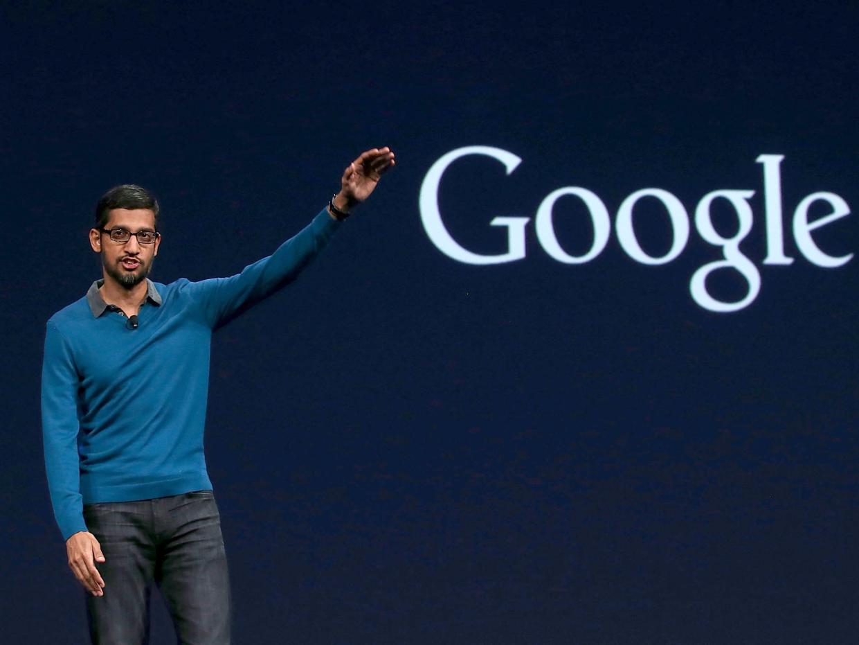 Sundar Pichai Google