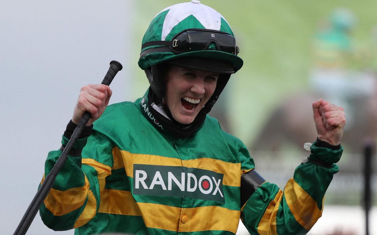 Grand National 2021: Rachael Blackmore makes history on Minella Times - live reaction - AFP