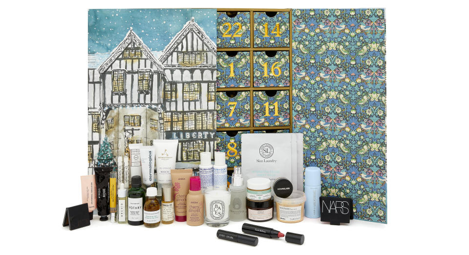 The Liberty Beauty Advent Calendar 2019 features 19 full size products [Photo: Liberty London]