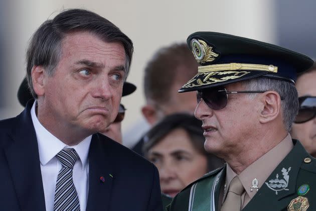 Bolsonaro has repeatedly attempted to show that the top ranks of the Brazilian military share his concerns about Brazil's election system, and said they will act as more than mere 