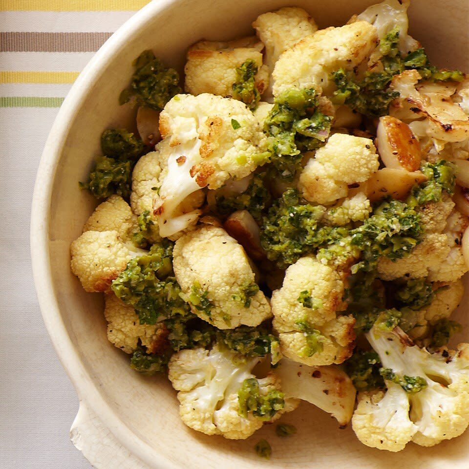 Garlic Roasted Cauliflower