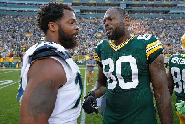 Joe Robbins/Getty Michael and Martellus Bennett