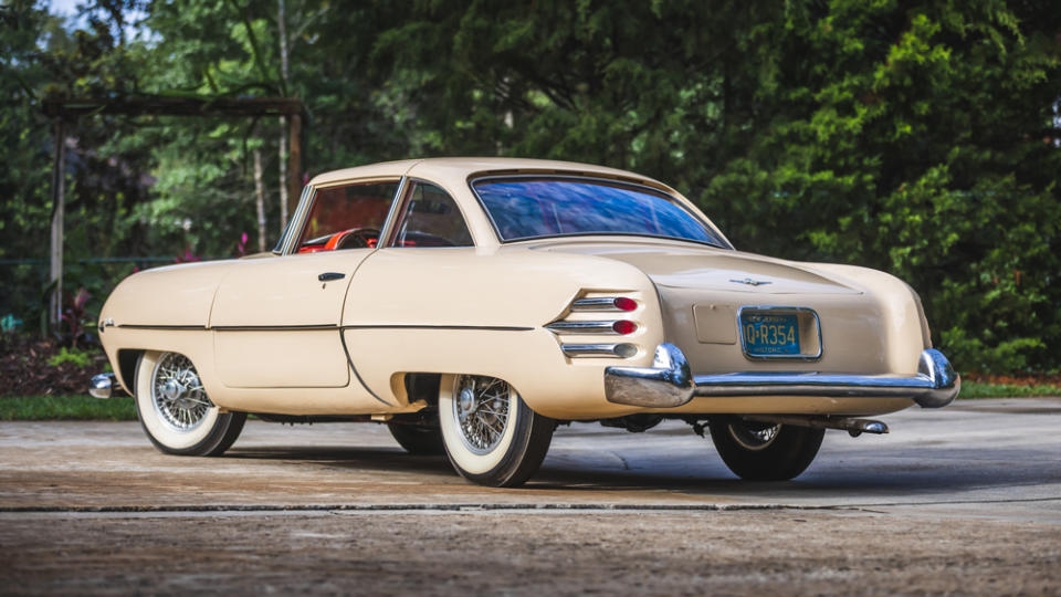 A 1954 Hudson Italia.