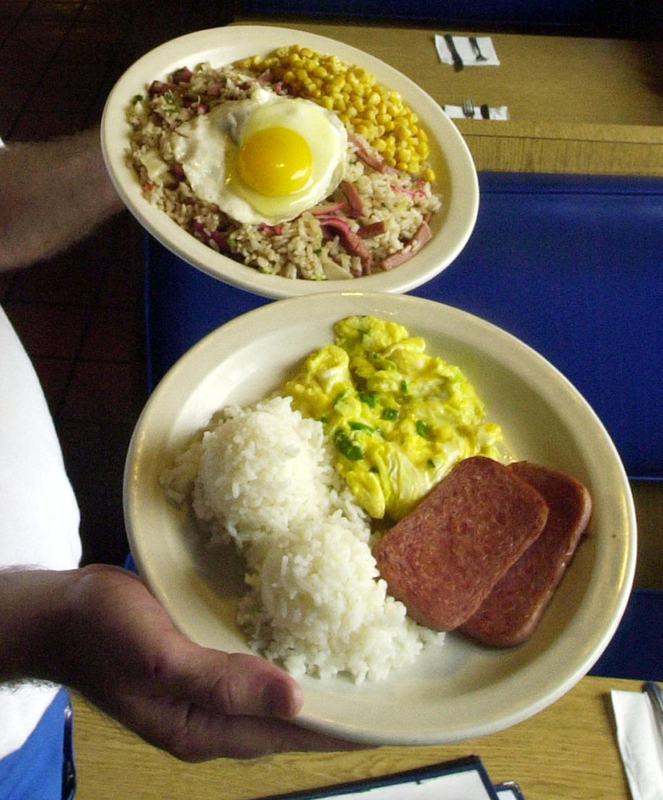 <em>Love affair – Spam features in all sorts of recipes in Hawaii (Pictures: AP)</em>