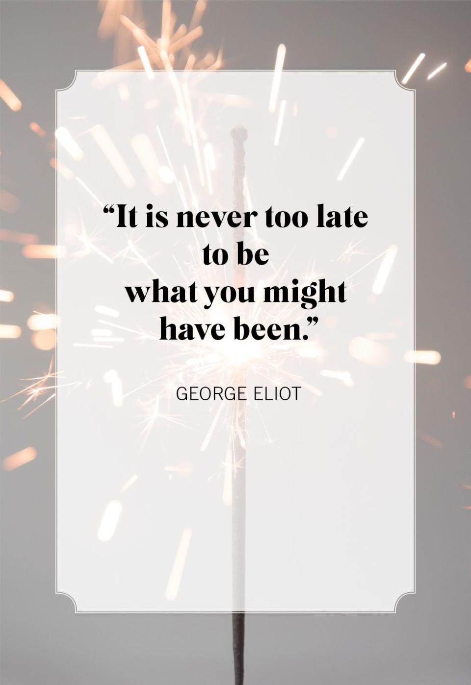 new year quotes george eliot