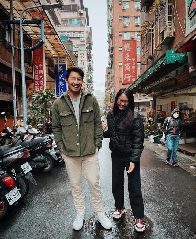 Simu Liu Shares Holiday Pictures with Girlfriend Allison Hsu