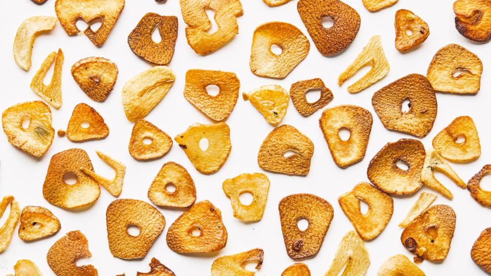 Every garlic chip is special and beautiful, just like you.