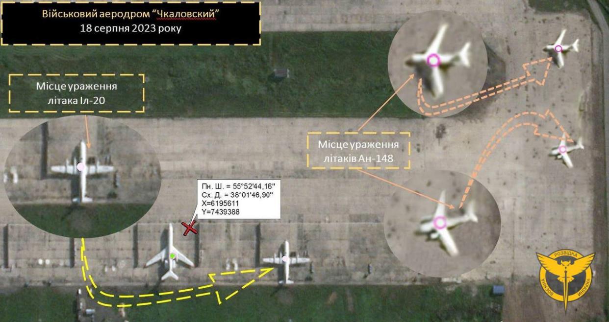 Russian Airbase Moscow infiltrated