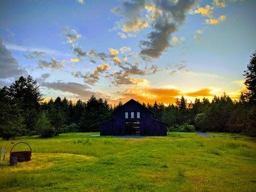 The Barn Suite at Saltwater Farm in San Juan Island, Washington, is perfect for families who need a bit more space and privacy. It even includes a fun loft for kids.