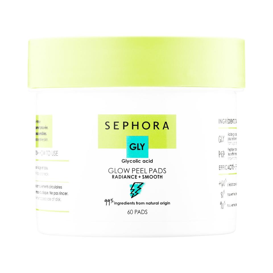 Face Mask/Treatment: Sephora Collection Glow Peel Pads