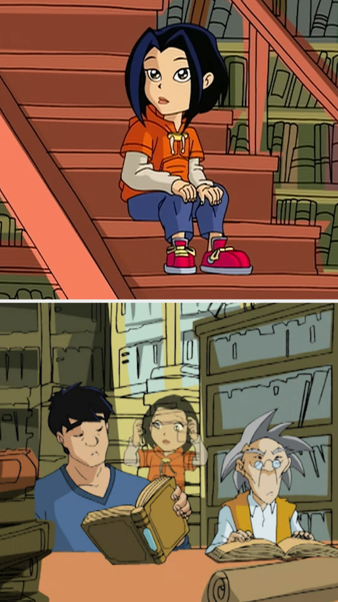 Screenshots from "Jackie Chan Adventures"