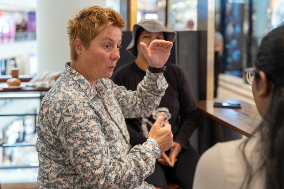 International Union for Conservation of Nature (IUCN) Species Group Section on Small Apes vice-chairman Susan M. Cheyne talks to Malay Mail at Suria KLCC, August 18, 2023. — Picture by Raymond Manuel