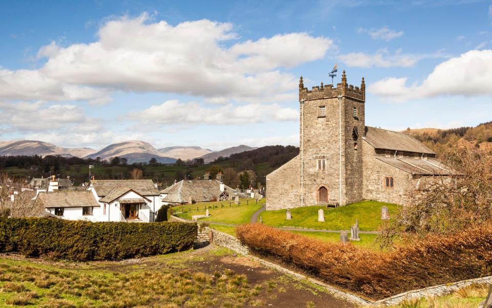 Saint Michael and All Angels parish church, Hawkshead, Lake District, Cumbria, England - Getty/Corbis