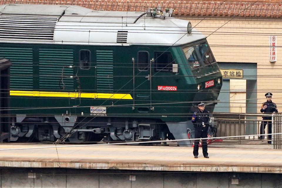 Kim Jong Un train