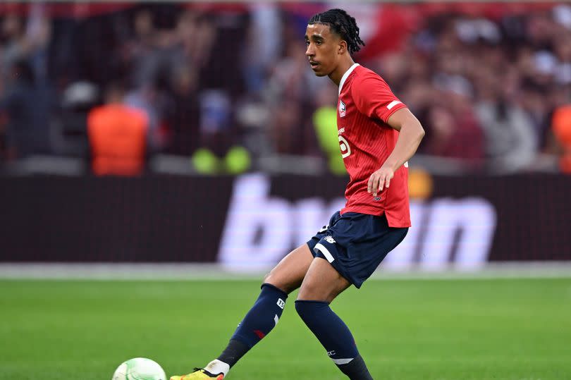 Leny Yoro made 32 appearances for Lille last season