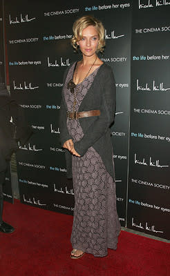 Uma Thurman at the New York premiere of Magnolia Pictures' The Life Before Her Eyes