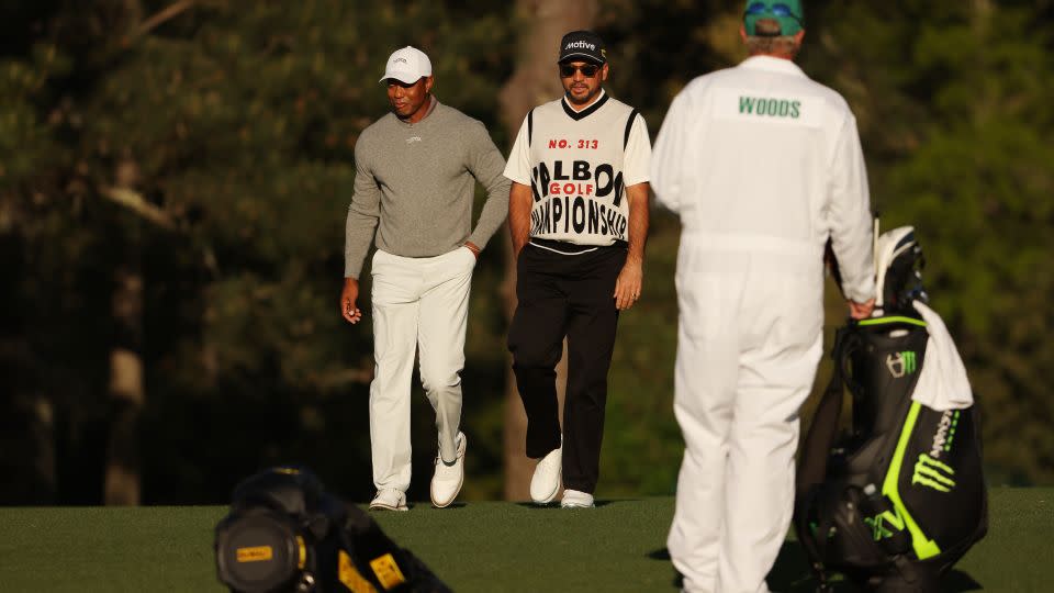 Woods and Day were paired together at Augusta National. - Jamie Squire/Getty Images