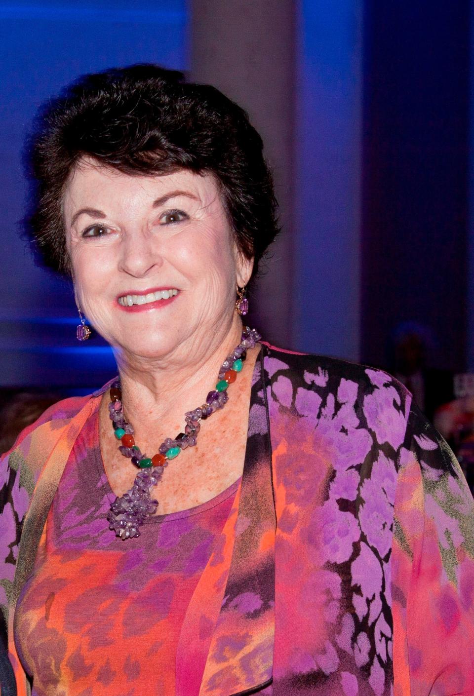 A 2014 photo of Susan Brainerd attending the Hermitage Greenfield Prize dinner.