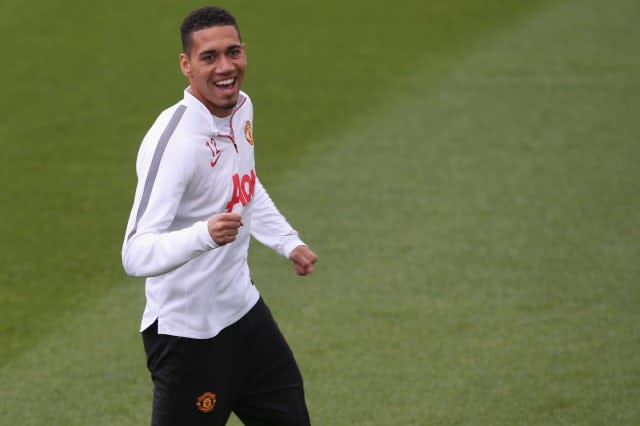 Manchester United Chris Smalling jacuzzi fire