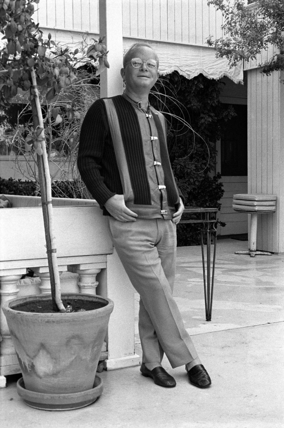 Truman Capote, Palm Springs, Truman Capote, old pictures of  Truman Capote, Truman Capote photos, who was Truman Capote, 