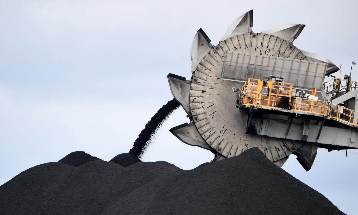 <span>The federal government’s strategy of approving new coal and gas developments that will export ‘billions of tonnes of emissions’ is inconsistent with climate science, Climate Analytics CEO Bill Hare has said.</span><span>Photograph: Saeed Khan/AFP/Getty Images</span>