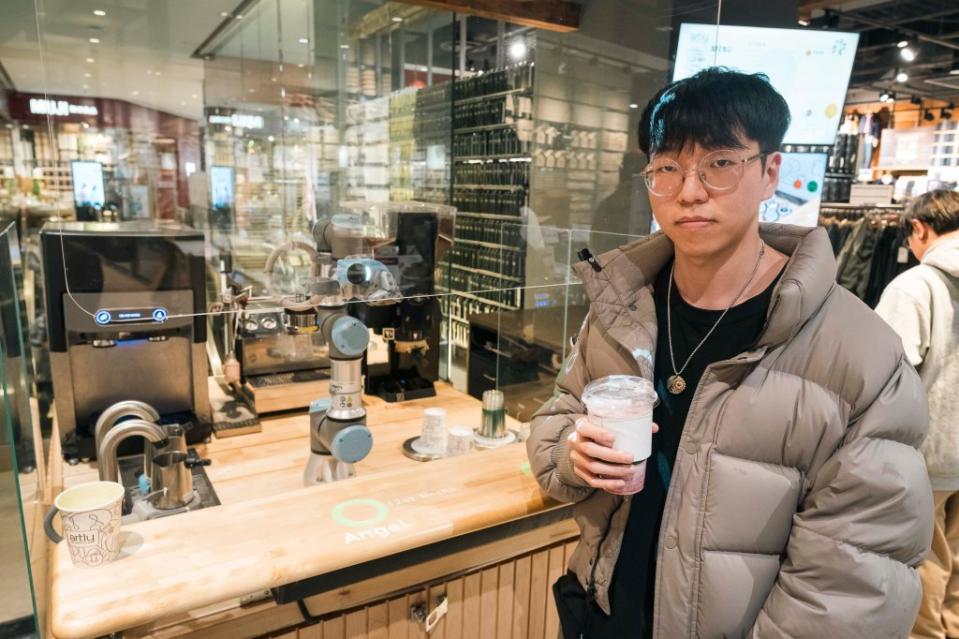 Columbia robotics student Do-gun Kim has visited Jarvis at least 10 times and loves to take friends. Stefano Giovannini for N.Y.Post