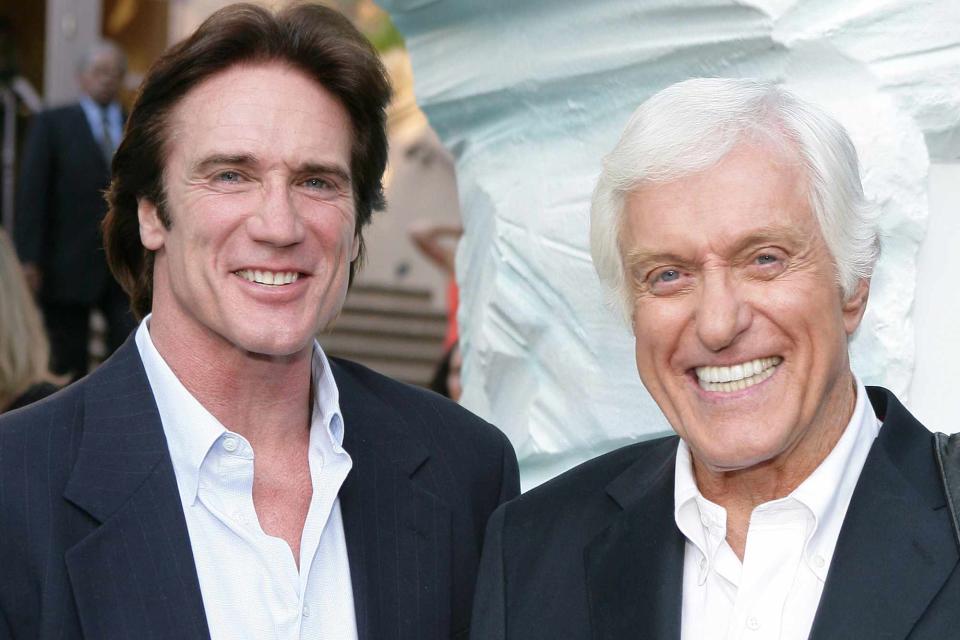 <p>Mathew Imaging/FilmMagic</p> Barry Van Dyke and Dick Van Dyke during Hallmark Channel TCA Party on July 12, 2006.