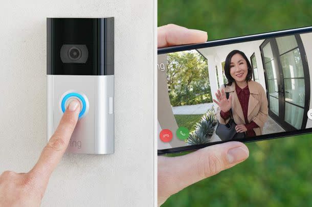 If you've always wanted a Ring video doorbell, consider the 31% discount on this one to be a sign.