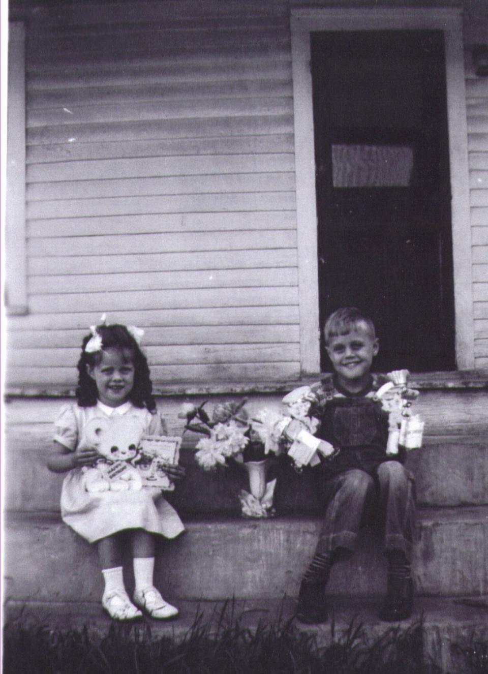 Connie Bilyeu and her brother, Tommy.