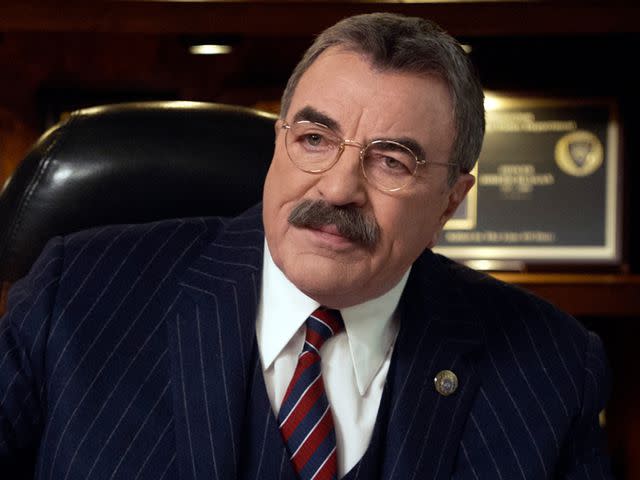 <p>CBS/Getty</p> Tom Selleck as Frank Reagan in 'Blue Bloods.'