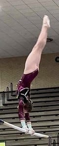 Bartlesville gymnast Kinlee Littleford