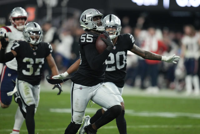 Raiders stun New England after ridiculous Patriots mistake on frantic final  play