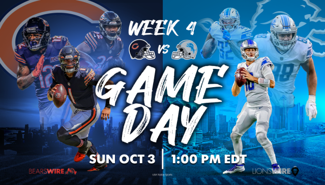 Lions vs. Bears: How to watch, listen, stream and wager on the Week 4 game